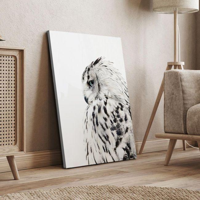 Πίνακας σε καμβά White owl