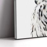 Canvas print White owl
