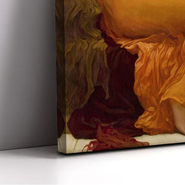 Πίνακας ζωγραφικής Flaming June (κάθετο), Leighton Frederic