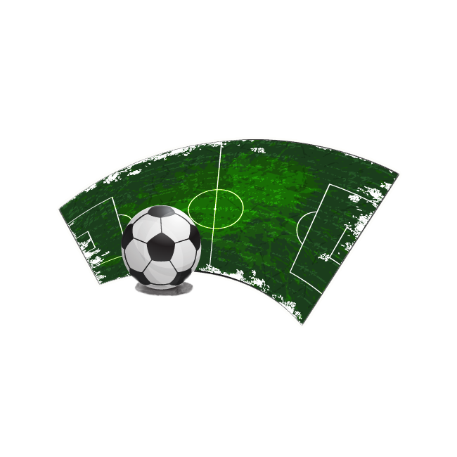 Wall stickers Football stadium