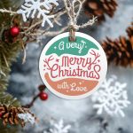 Christmas labels,retro style