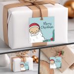 Καρτελάκια Χριστουγεννιάτικα, Merry Christmas Santa