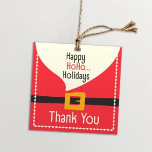 Καρτελάκια Χριστουγεννιάτικα Thank You, Happy HoHoHolidays 2