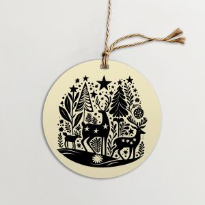 Christmas labels Christmas Deco 1 2