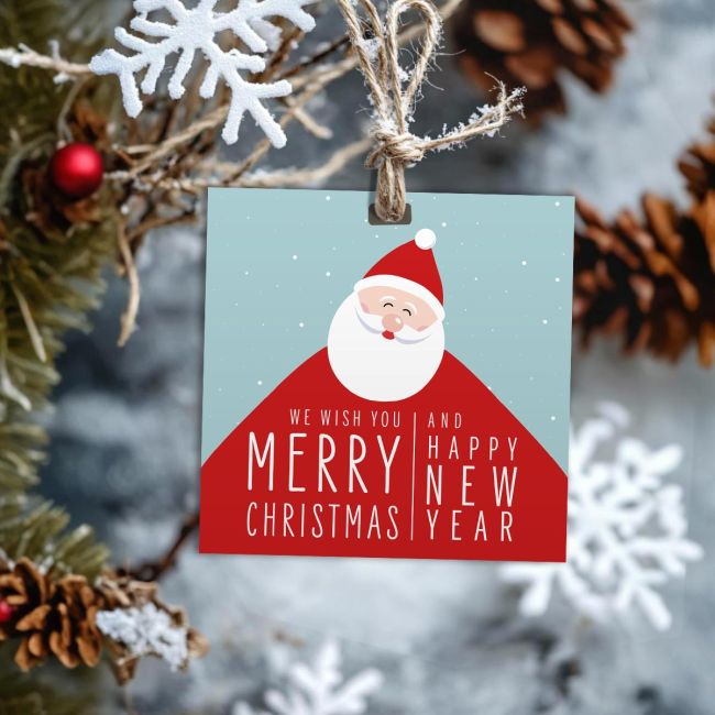 Καρτελάκια Χριστουγεννιάτικα Christmas Wishes