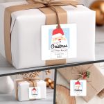 Καρτελάκια Χριστουγεννιάτικ ευχετήρια με λογότυπο, προσωποποιημένα