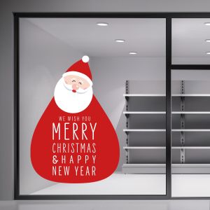 Χριστουγεννιάτικο αυτοκόλλητο,Sweet Santa