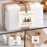 Christmas Wishes cards for clubs, personalized, art 1