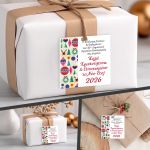 Christmas Wishes cards for clubs, personalized, art 2