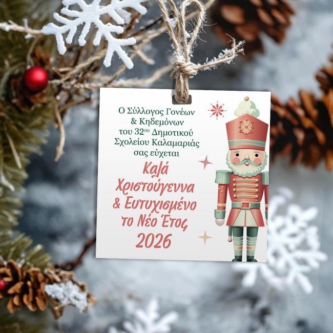 Christmas Wishes cards for clubs, personalized, art 3