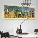 Canvas print Olive picking, Theofilos