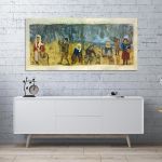 Canvas print Olive picking, Theofilos