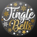 Christmas sticker, Jingle Bells