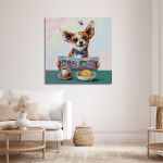 Canvas print Woofmorning