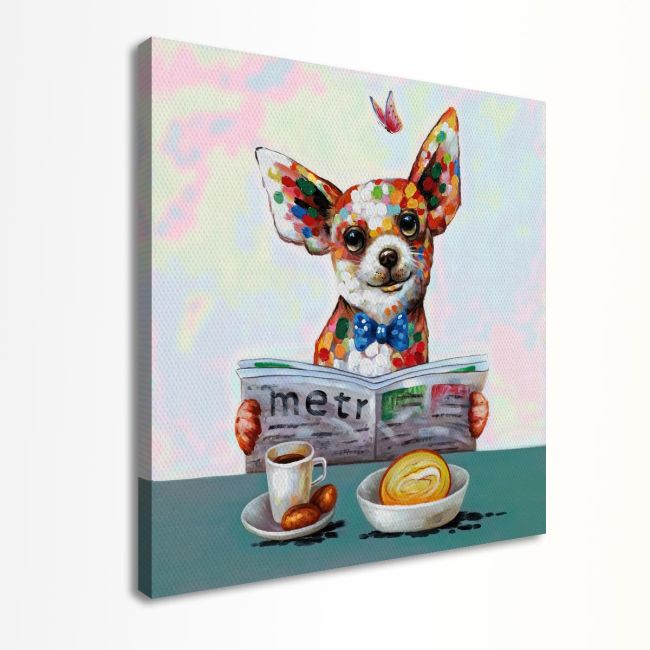 Canvas print Woofmorning
