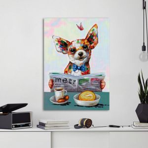 Canvas print Woofmorning