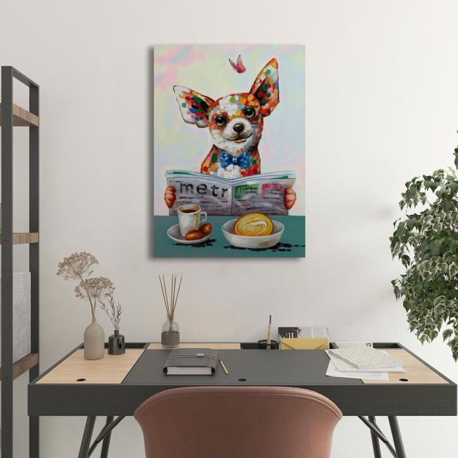 Canvas print Woofmorning