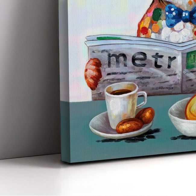 Canvas print Woofmorning