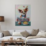 Canvas print Woofmorning