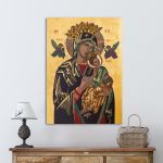 Canvas print Christ and Mary