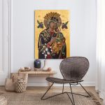 Canvas print Christ and Mary