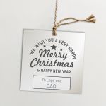 Christmas Wishes cards, personalized 3