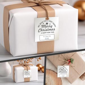 Christmas Wishes cards, personalized 3