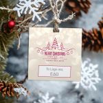 Christmas Wishes cards, personalized 6