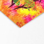 Canvas print square Textile dance