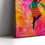 Πίνακας ζωγραφικής Texttile dance