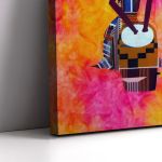 Canvas print Texttile drums