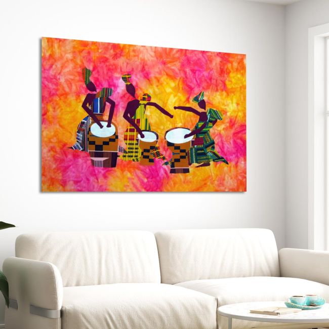 Πίνακας ζωγραφικής Texttile drums