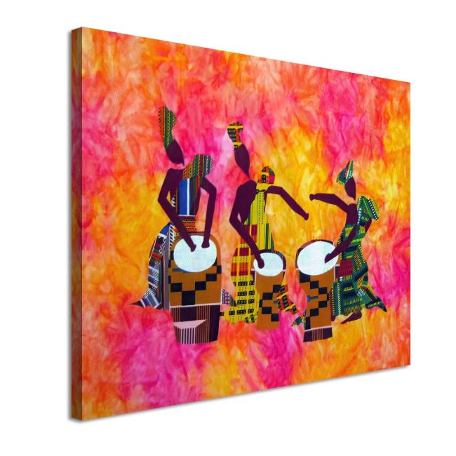 Canvas print Texttile drums