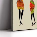 Canvas print African ladies