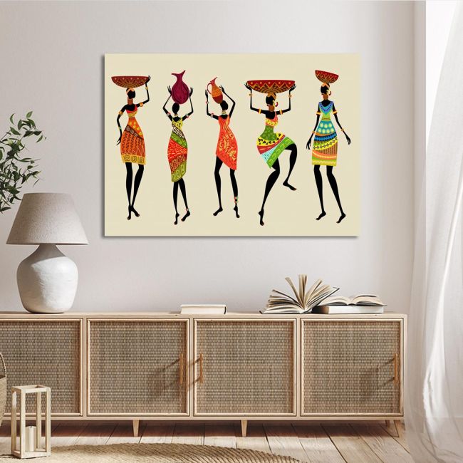 Πίνακας ζωγραφικής African ladies