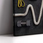 Canvas print Gymnasium synthesis