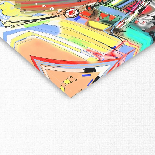 Canvas print square Abstract eye I