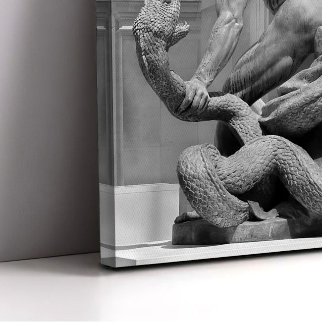 Canvas print Hercules fights Achelous
