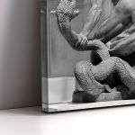 Canvas print Hercules fights Achelous