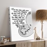 Kids canvas print No one else will know