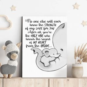 Πίνακας παιδικός σε καμβά No one else will know