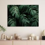 Canvas print Palm leaves
