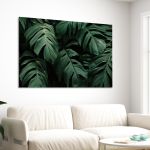 Canvas print Palm leaves