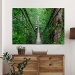 Πίνακας Hanging forest bridge