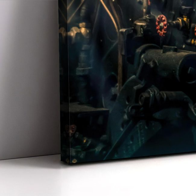 Canvas print When steam counts