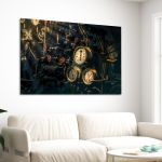 Canvas print When steam counts