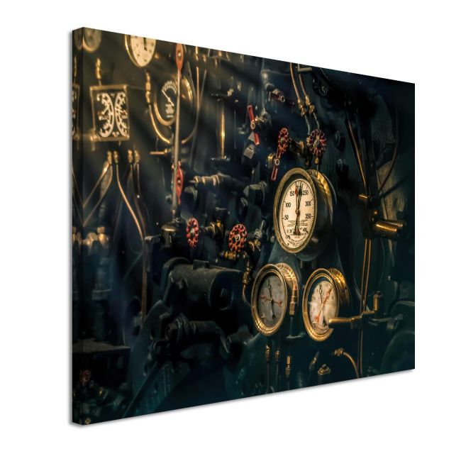 Canvas print When steam counts