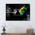 Canvas printDarkness, Light, Color