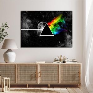 Canvas print  Darkness Light Color Framed canvas View 1 2