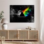 Canvas printDarkness, Light, Color